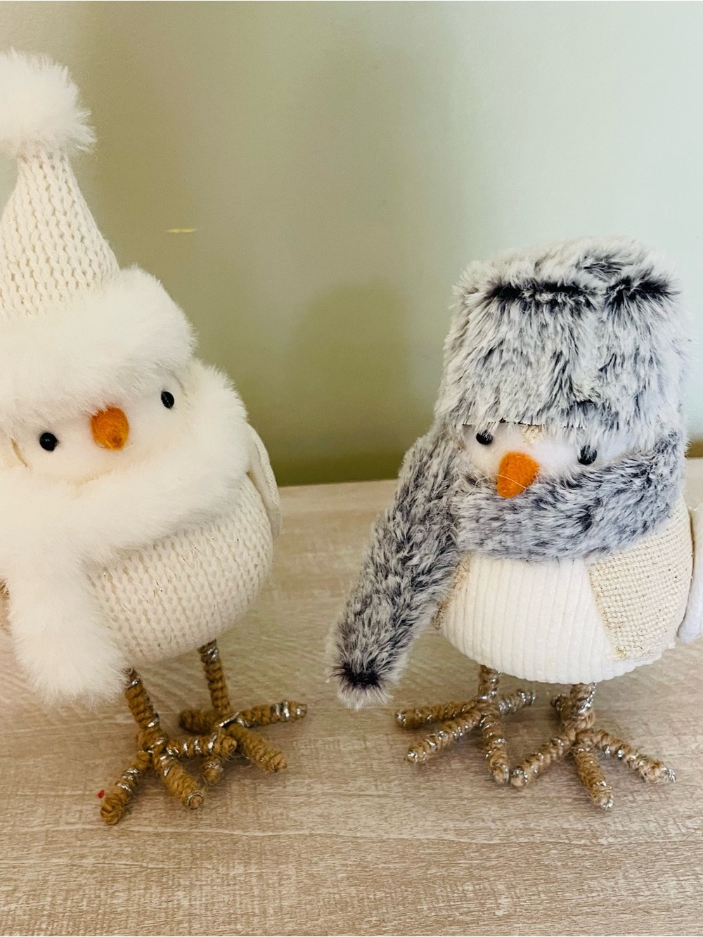 Target 2019 winter fabric bird friends Rue and Pepper holiday featherly pals